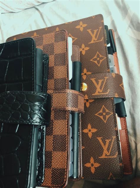 louis vuitton agenda paper.